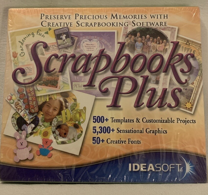 Scrapbooks Plus (Windows, 2004, IdeaSoft) CD-ROM #9