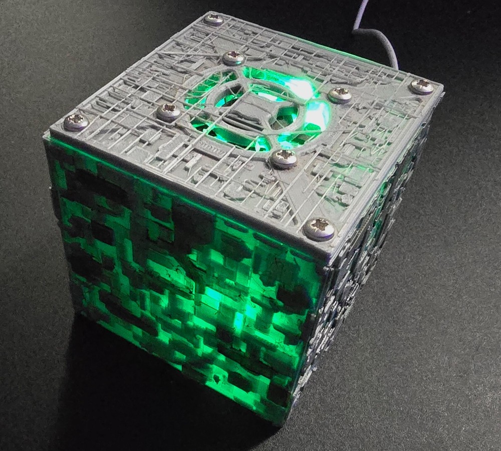Alien Assimilated Inspired Computer Case for Raspberry Pi 5