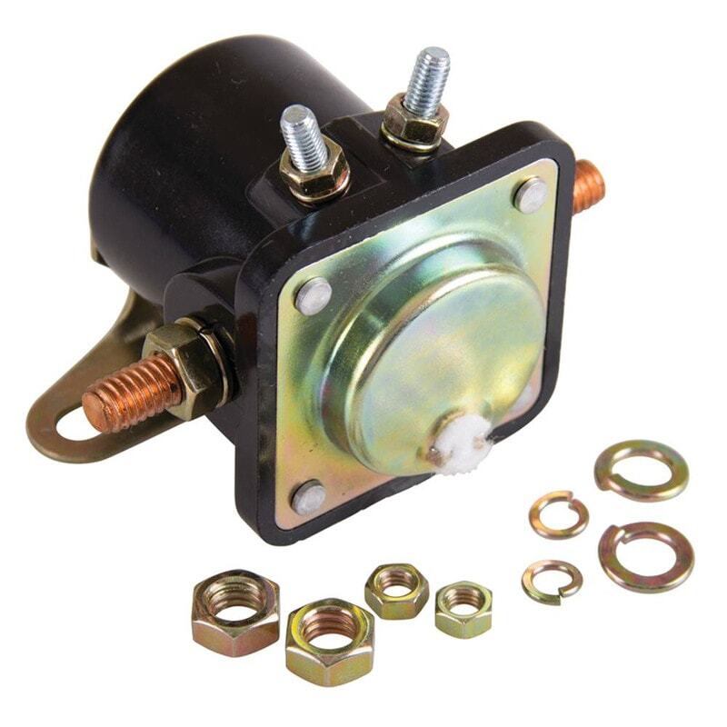 Universal 4 Pole Starter Solenoid for Cushman & Dixie Chopper 12V