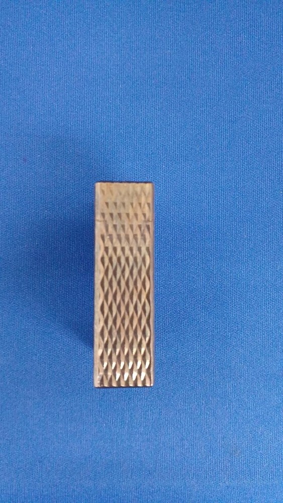 Dupont Diamond Pattern Gas Lighter Used