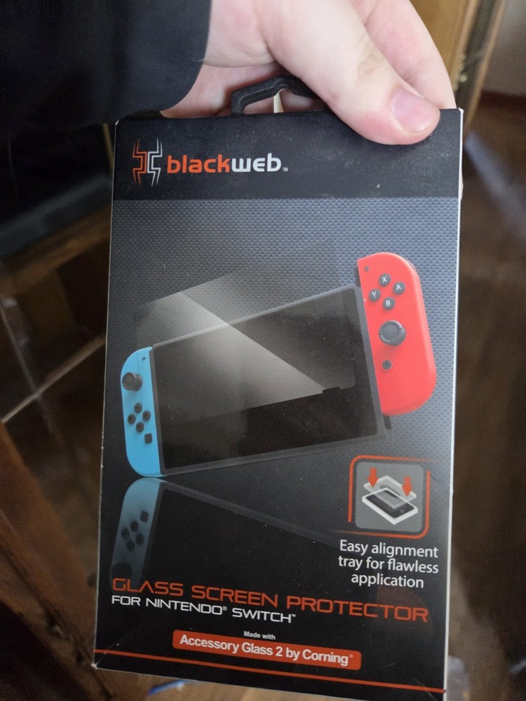 Screen Protector For Nintendo Switch And Carrying Case & Yoshi Controller