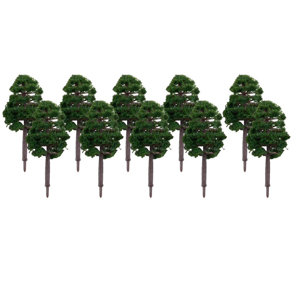 20Pcs 8CM for MINI Model Trees Landscape Decor Train Layout Accessories DIY