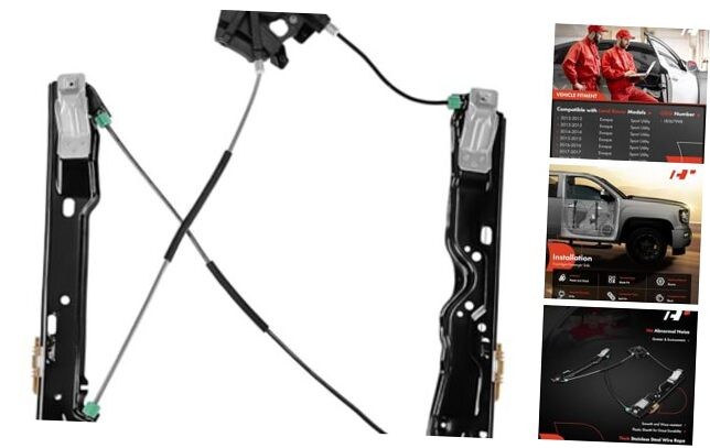 Front Right Window Regulator (No Motor) for Range Rover Evoque 2012-2018