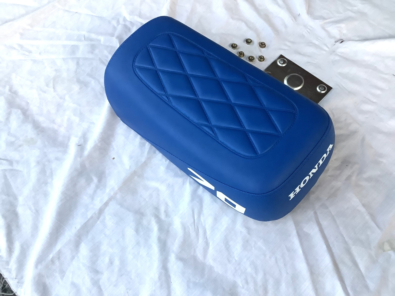 blue CUSTOM Seat with #70 on sides fits Honda ATC70 1978-1985 new