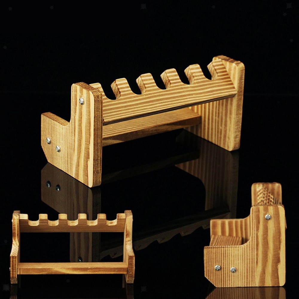 Wooden Model Storage Rack Easy Assembly Portable Decorative
