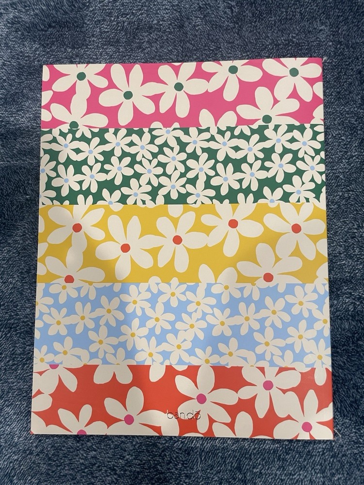 Ban.do Multicolor Notebook Brand New