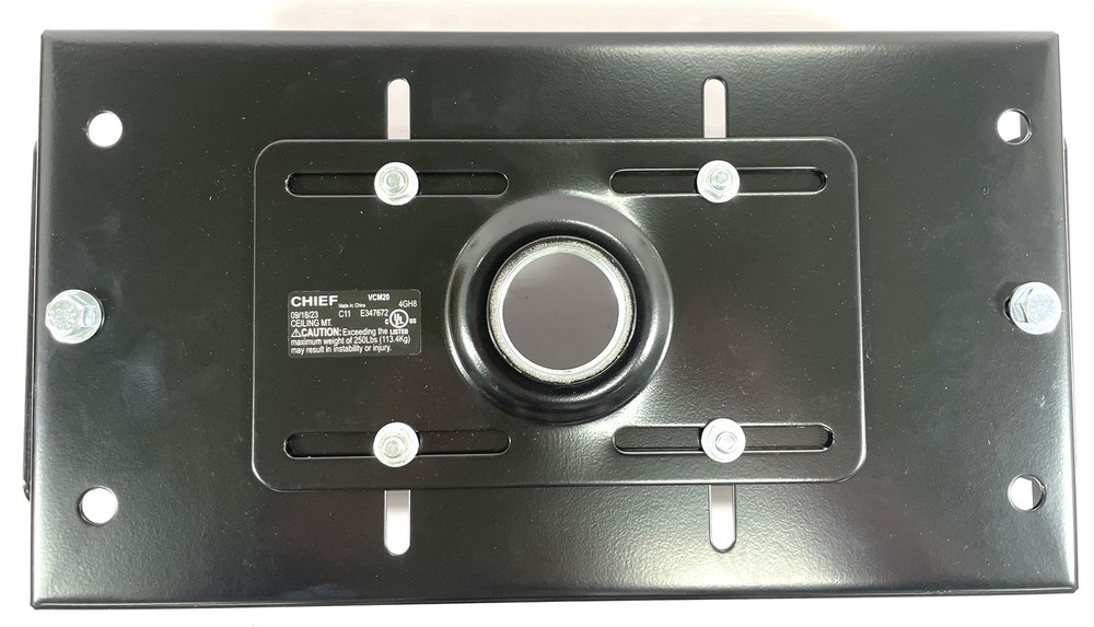 Open Box Chief VCM20 Heavy Duty Projector Ceiling Mount - Black