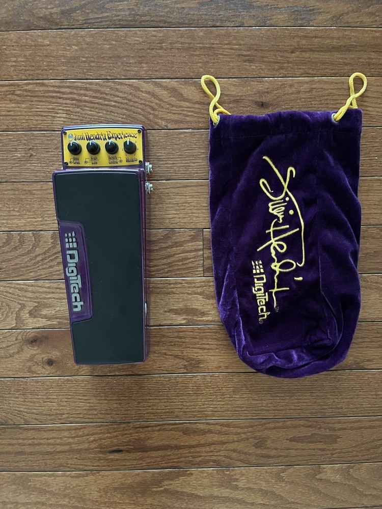 DigiTech Jimi Hendrix Experience Multi-Effects Guitar Pedal Purple w/ Bag