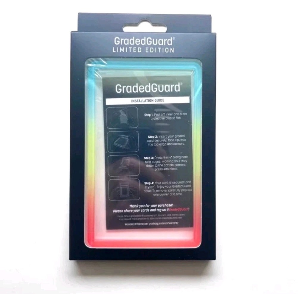 GradedGuard PSA Graded Case Guard Protector - IRIS Limited Edition (Rainbow)