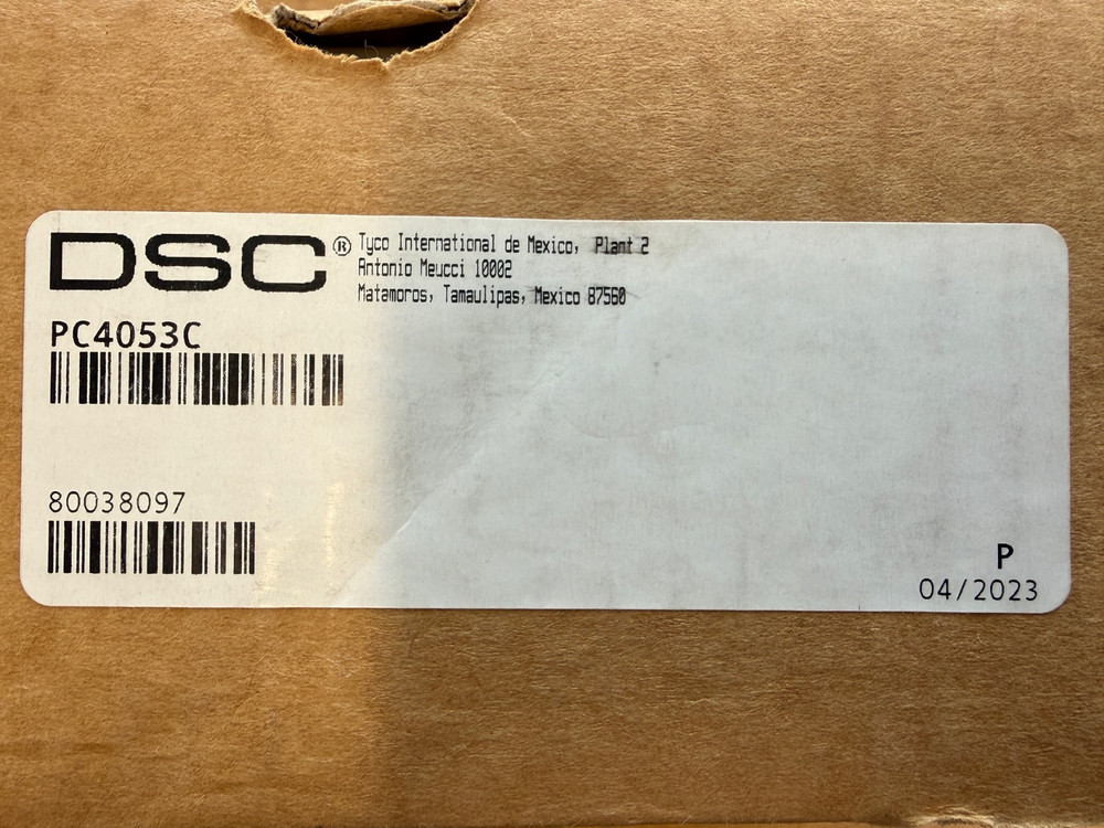 DSC PC4053C Intrusion Detection Module