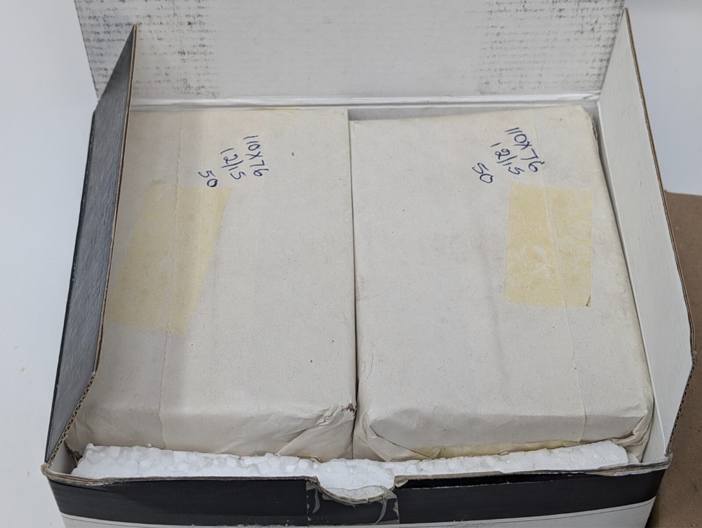 Logitech Large 76x110 Microscope Slides & Cover Slips, 100/Box, Petrographic