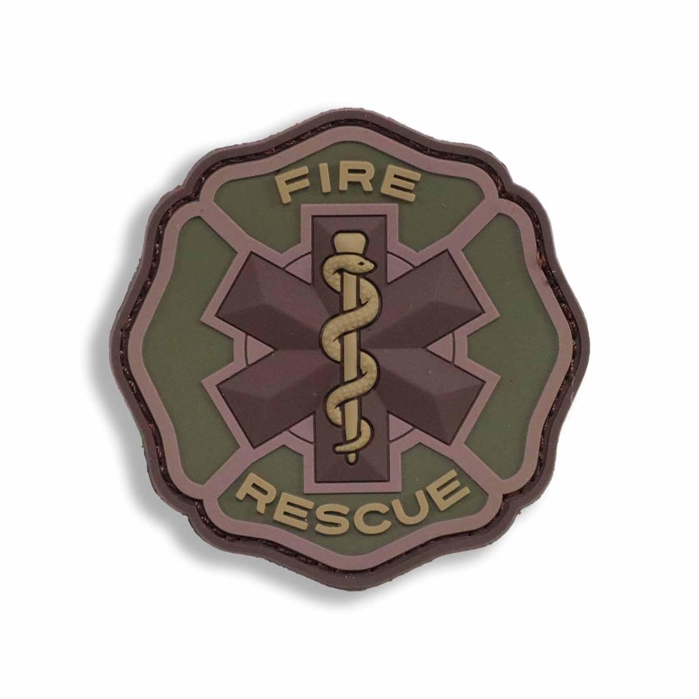 Mil-Spec Monkey Fire Rescue PVC Patch