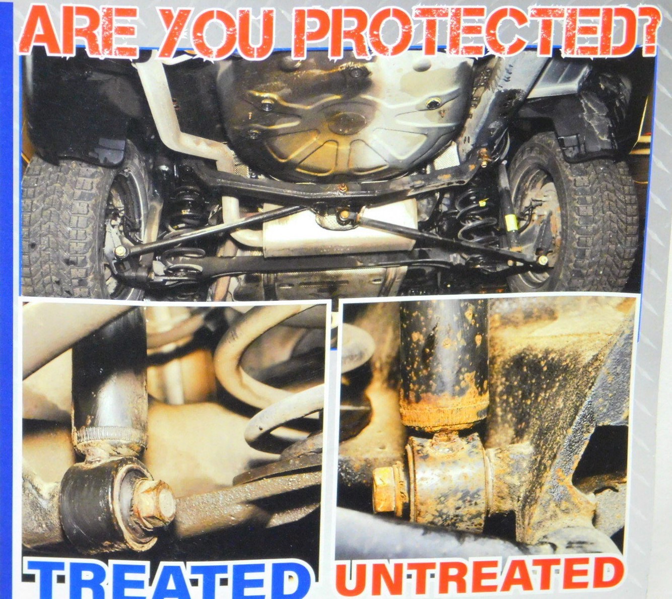 " BLACK " PFC 1- GALLON Rust Proofing Undercoating Made in the USA !