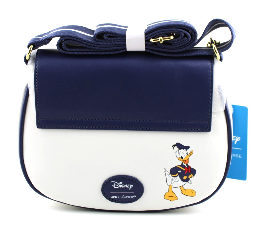 Disney Donald Duck Figural Crossbody Bag Her Universe Faux Leather New 2024