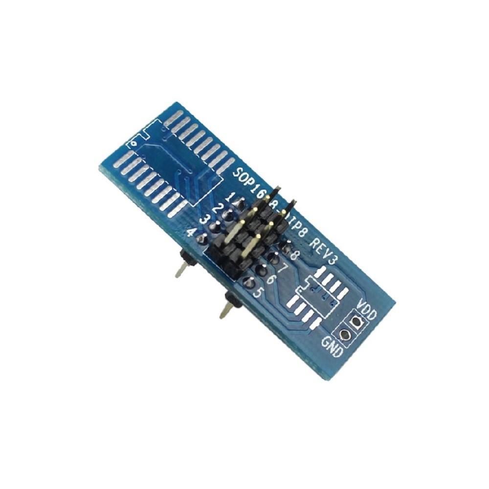 SOIC8 SOP8 Programmer Test Socket Clip for Flash BIOS Chip 24 25 Series Adapter