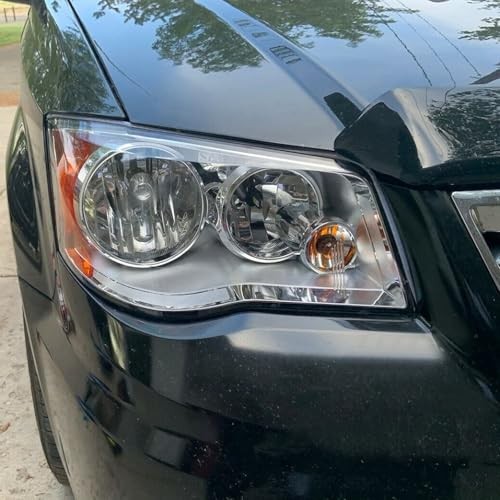 ECOTRIC Headlight Passenger Side 2011-2019 Dodge Grand Caravan Replacement