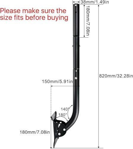 1.5" Diameter J-Pipe Mount for Weather Stations - Universal Pole