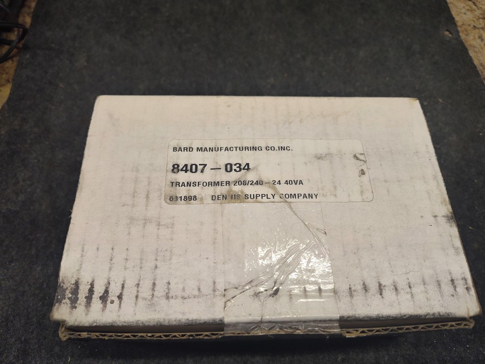 BARD 8407-034 Transformer (NEW IN BOX)
