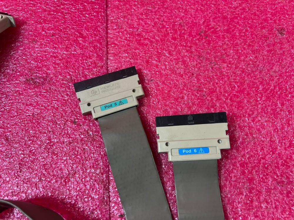 Agilent HP 1670D Deep Memory Logic Analyzer Accessories Pod 5 Pod 6