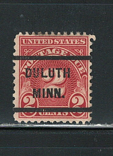 US Duluth MINN. Precancel single Stamp (used)
