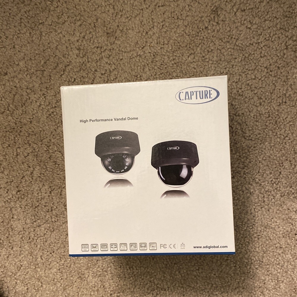 Capture High Performance Indoor Vandal Dome