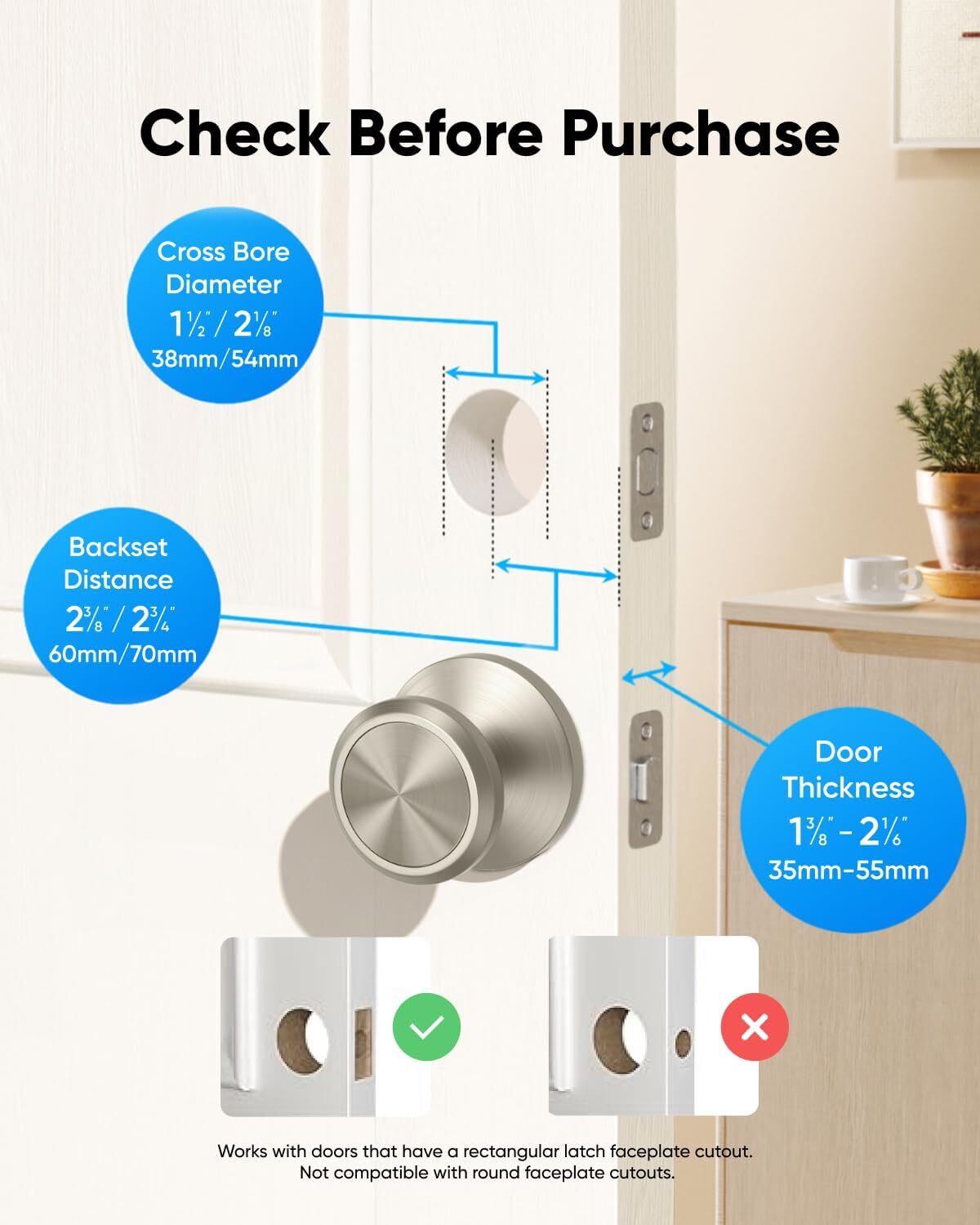 eufy Security Smart Lock C30 Keyless Entry Deadbolt Built-in WiFi(Alexa-Enabled)