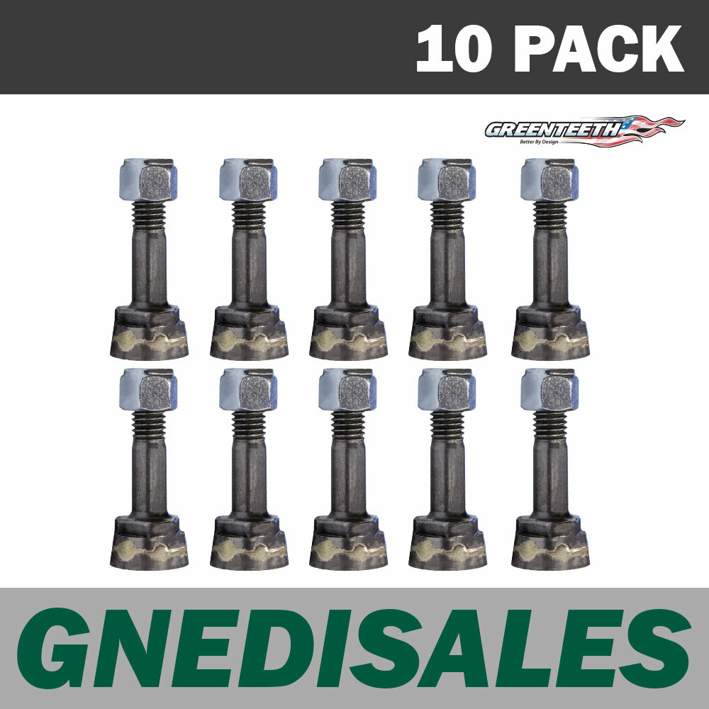 1100 Series Greenteeth/Wear Sharp, Stump Grinder Teeth  - 10 Pack