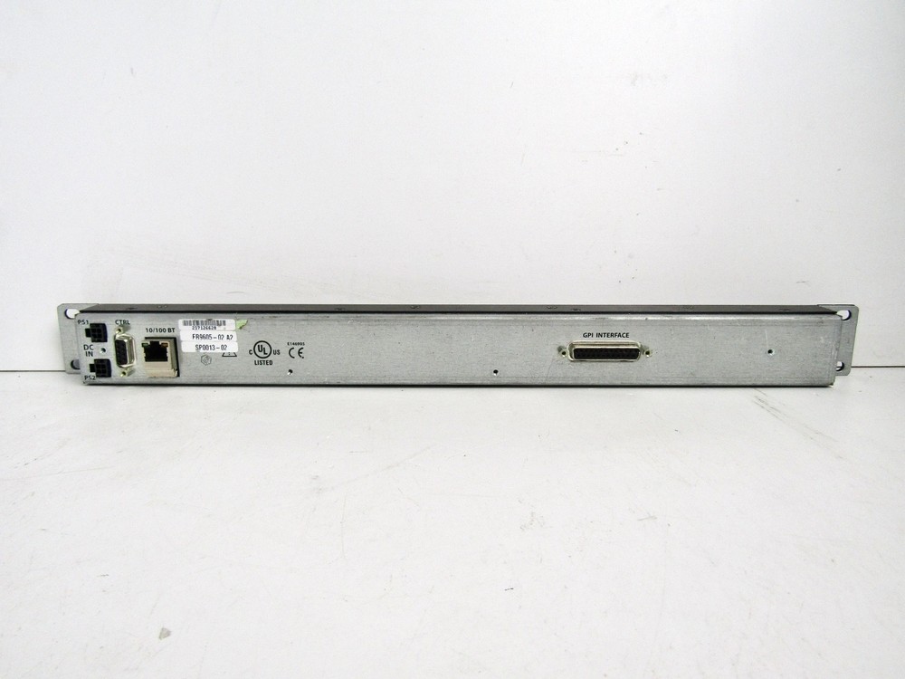 Miranda NV9605 Multimode Paging Control Panel - Shallow Rack mount - Used