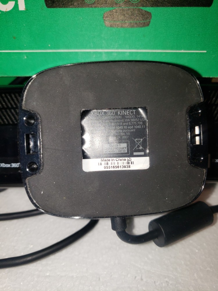 Xbox 360 Kinect Sensor Camera Bundle Only Not TESTED SOLD AS IS