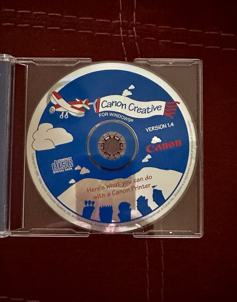 Vintage NEC Microsoft 95 Software CD bundle