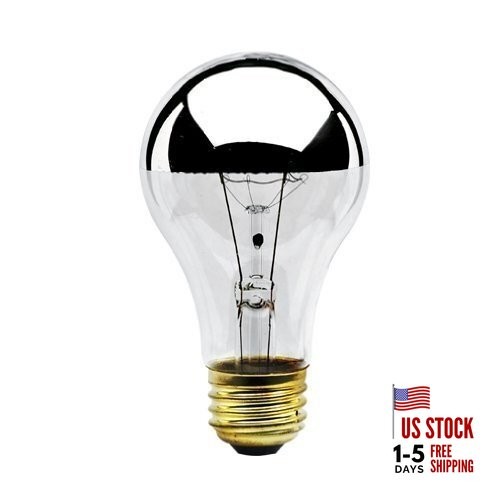 60A19HM Half Chrome 60W A Shape Bulb (4 Pack) Legacy