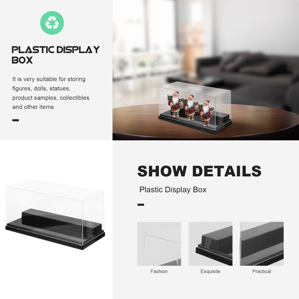 Collectible Display Case Acrylic Cube Box Figurine Display Box