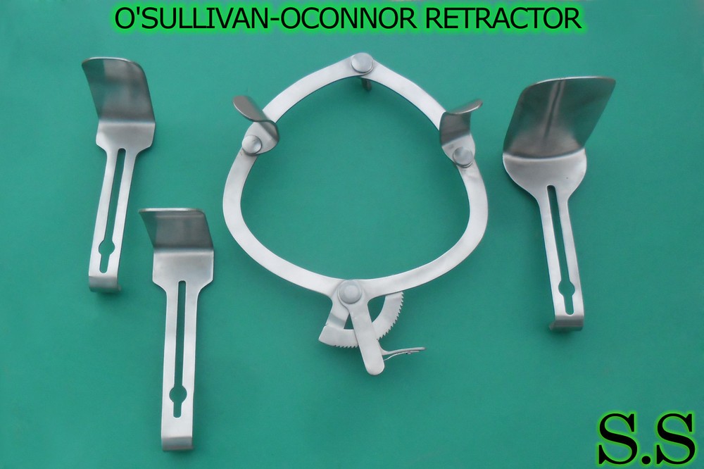 O'Sullivan-O’Connor Abdominal Retractor with 3 Interchangeable Blades Large
