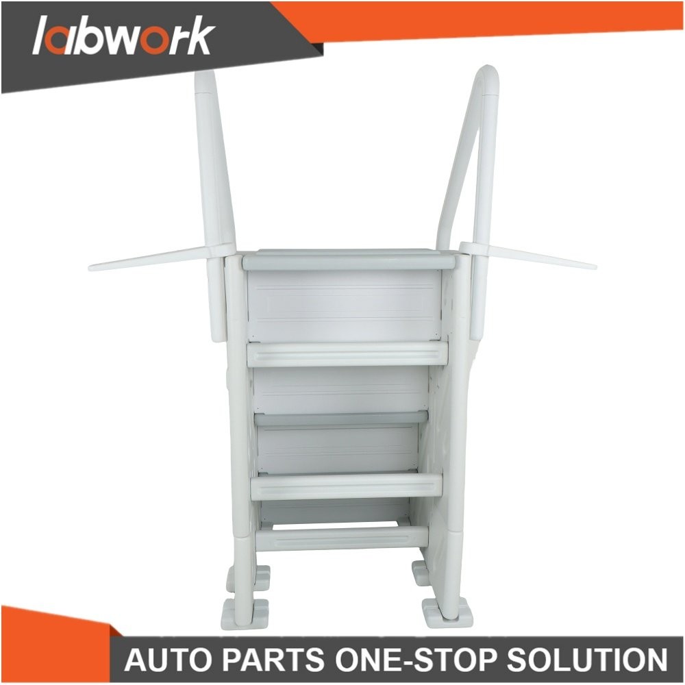 Labwork 4 Step Above Ground Swimming Pool Step Ladder Heavy Duty System Entry