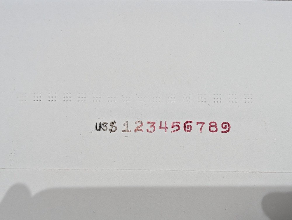 VINTAGE Speedrite Check Writer by Hall-Welter Co.