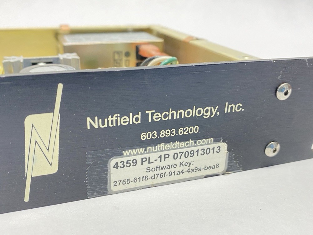 Nutfield Technology 4359 PL-1P Laser Control Unit 070913013
