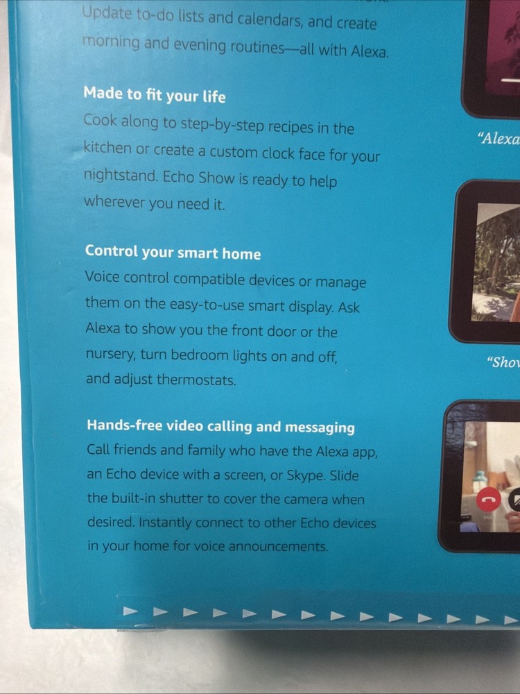 New Amazon Echo Show 5 Smart Display B09B2SBHQK