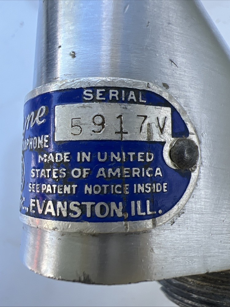 Vintage Shure 55 S Dynamic Mic