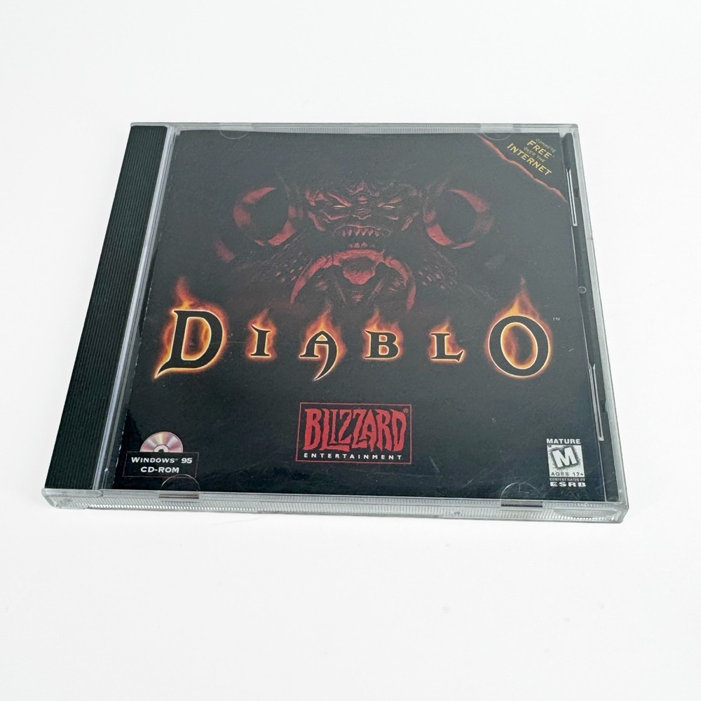 Diablo PC CD-ROM  CASE ONLY 1998 Blizzard