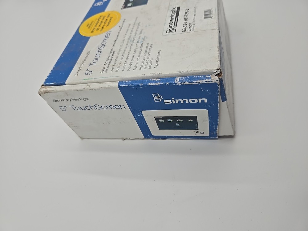 Interlogix 60-924-RF-TS5-2 Simon XT/XTi-5 Version 2 Wireless Talking Touchscreen