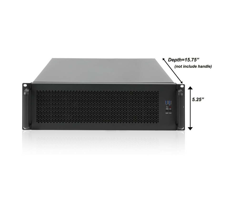 RackChoice 3U rackmount Server Chassis Support Liquid Cooling Compatibility u...