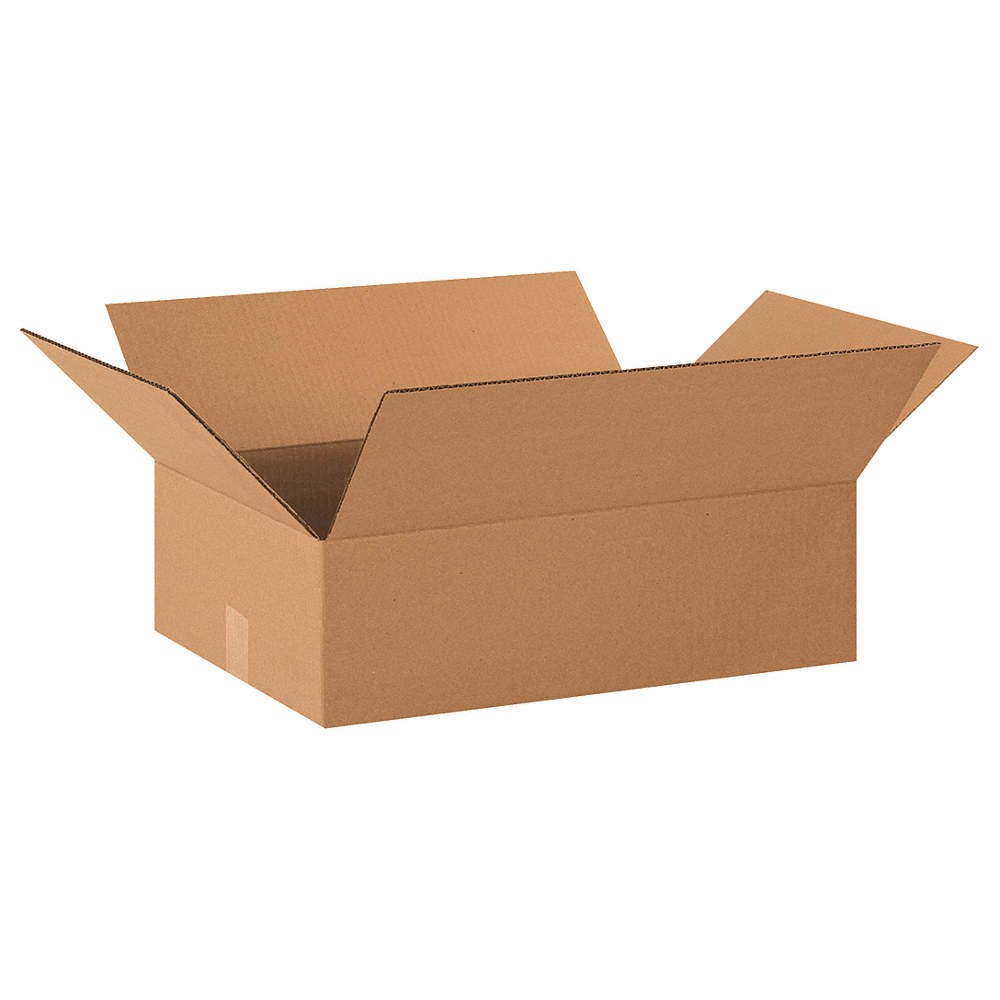 GRAINGER APPROVED 11R430 PK 25 Shipping Box,20x14x6 in 11R430