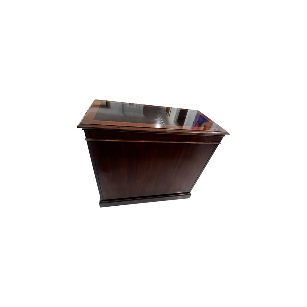 Drexel Mahogany Expandable Server Cabinet