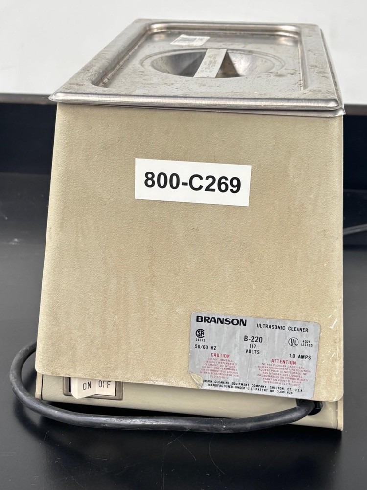 Branson B-220 Ultrasonic Cleaner Bath