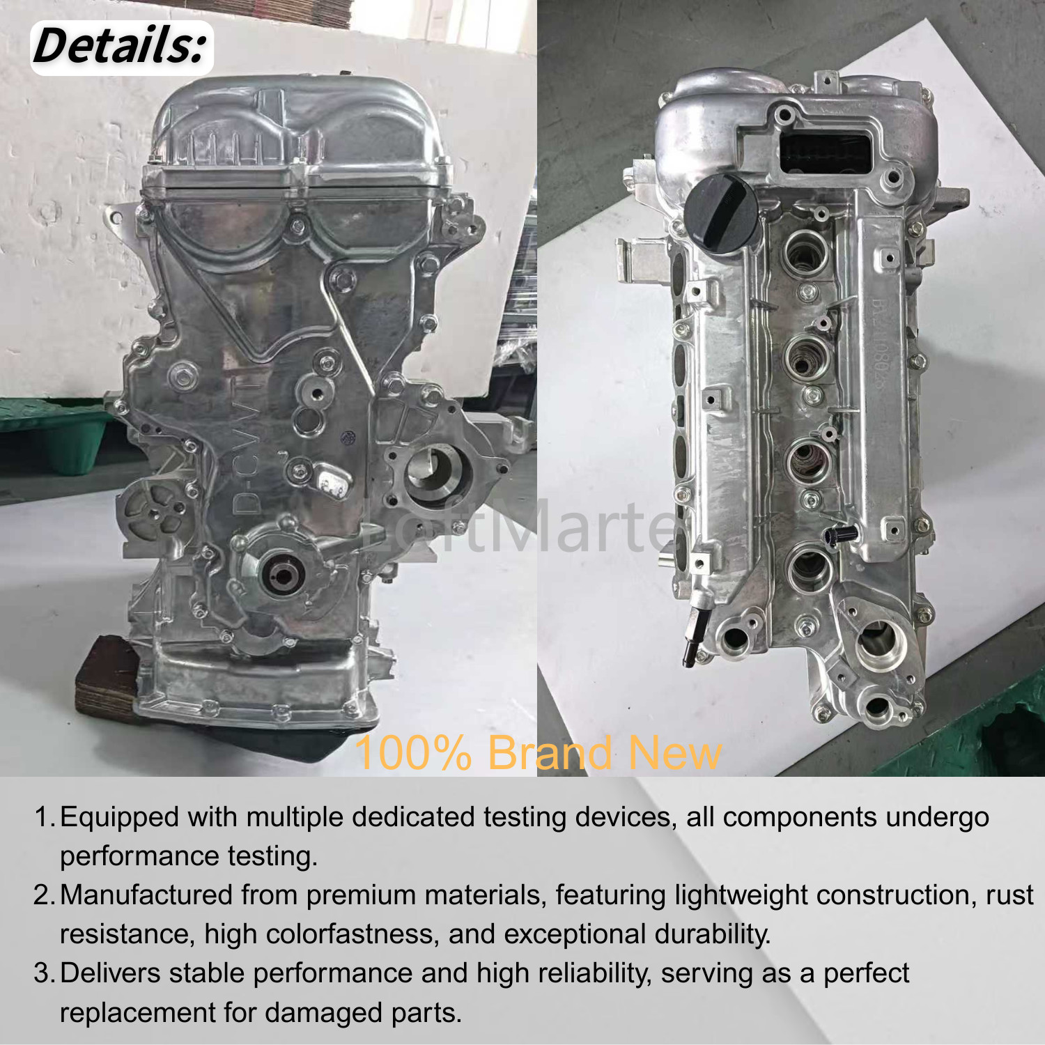 Fits 2016-2018 Hyundai Tucson Engine Motor 1.6L 4 Cyl Turbo G4FJ T-GDI Brand New