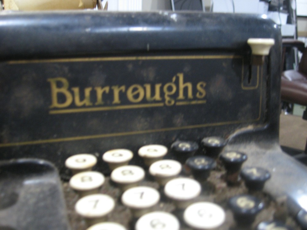 Antique Burroughs Adding Machine