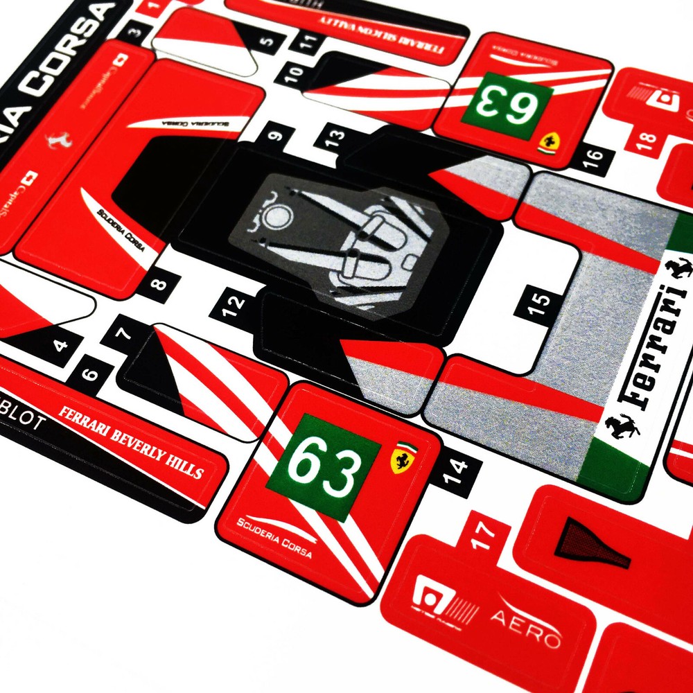 Replacement sticker for set 75886 Precut sticker