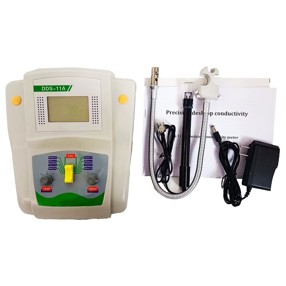 Liquid Conductivity Measurement Meter Water Quality Analyzer with 50 Groups Data