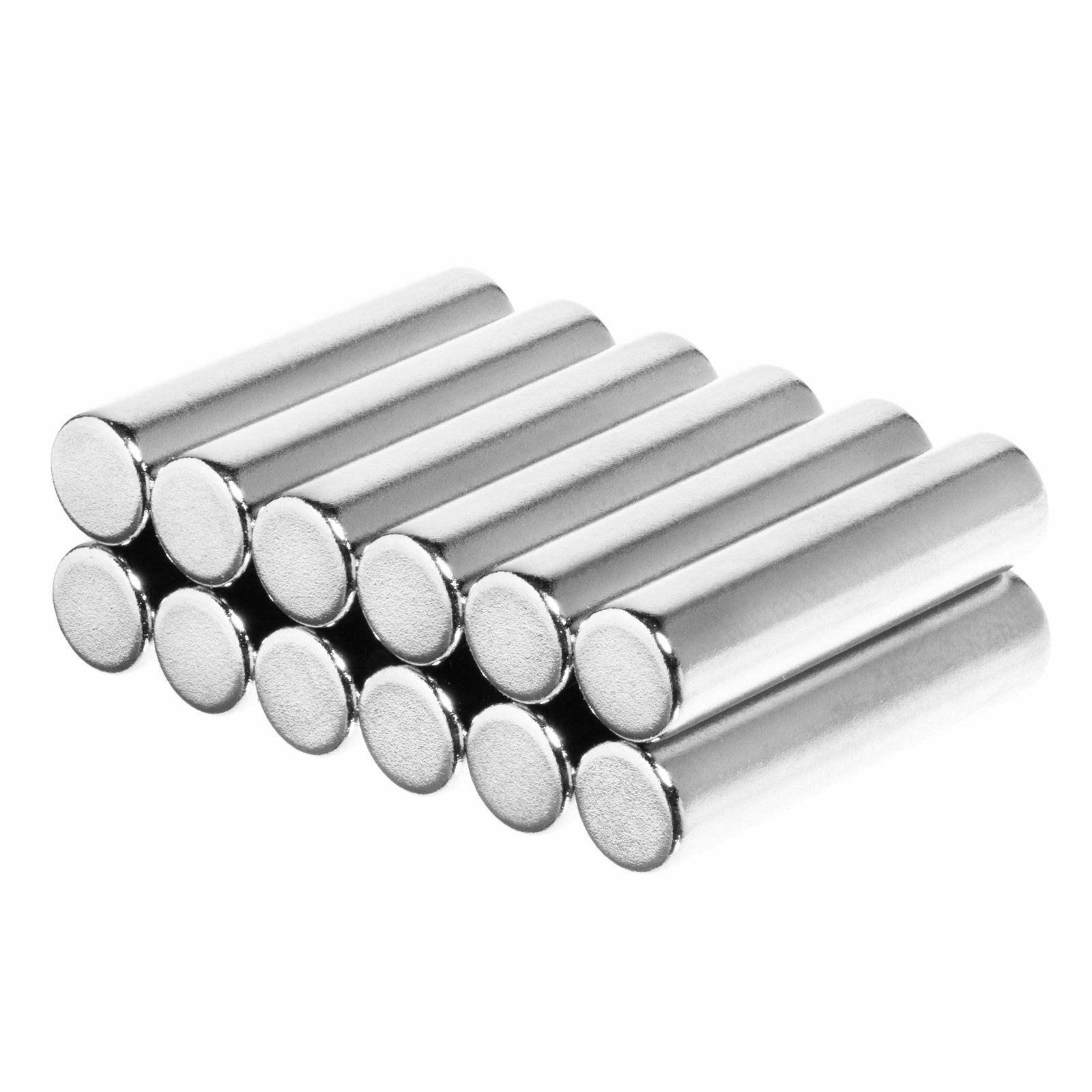 1/4 x 1 Inch Diametrically Magnetized Neodymium Magnets N42 (12 Pack)