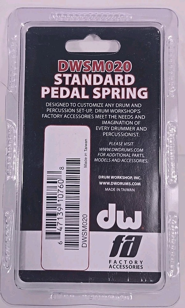 DW Drums DWSM020 Standard Pedal Spring with Felt Insert